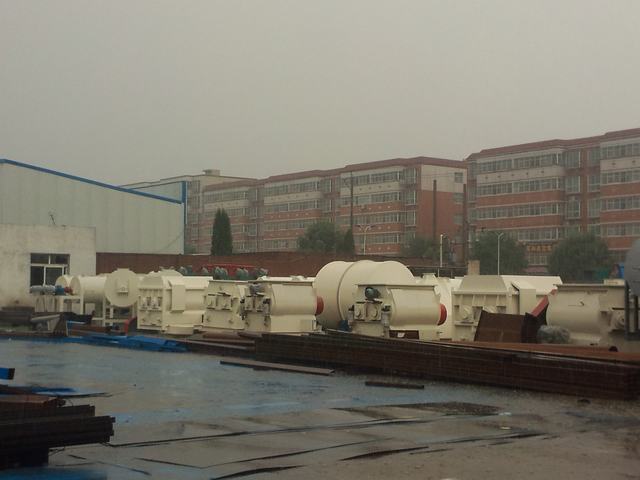 突來暴雨，干粉攪拌機(jī)備受洗禮
